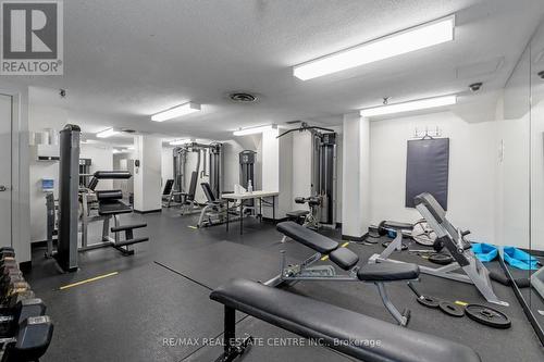 903 - 155 Marlee Avenue, Toronto (Briar Hill-Belgravia), ON - Indoor Photo Showing Gym Room