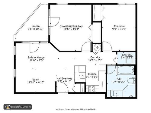 Plan (croquis) - 301-119 Rue Turgeon, Sainte-Thérèse, QC - Other