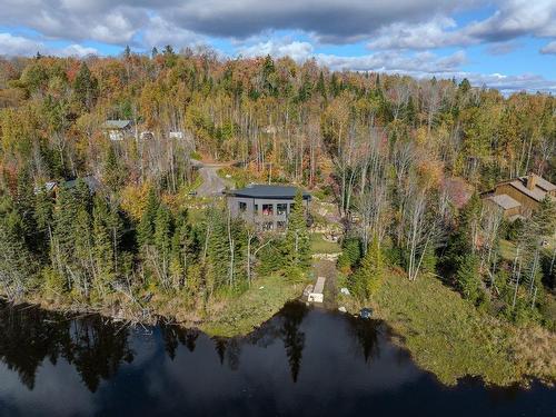 Vue d'ensemble - 5 Ch. Du Bord-De-L'Eau, Sainte-Lucie-Des-Laurentides, QC - Outdoor With Body Of Water With View