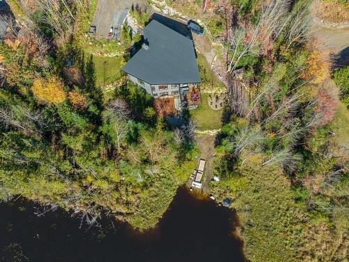 Vue d'ensemble - 5 Ch. Du Bord-De-L'Eau, Sainte-Lucie-Des-Laurentides, QC - Outdoor With Body Of Water With View