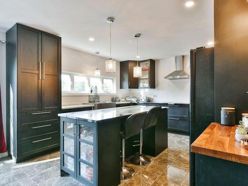 Kitchen - 120 Rue Béram, L'Épiphanie, QC - Indoor Photo Showing Kitchen With Upgraded Kitchen