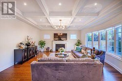 23 Grace Lake Court, Vaughan (Kleinburg), ON - Indoor Photo Showing Living Room With Fireplace