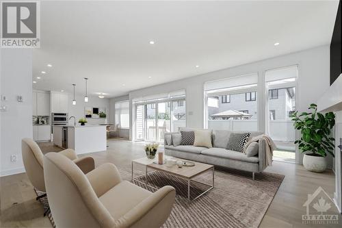 Virtually Staged - 525 Supernova Street, Ottawa, ON - Indoor Photo Showing Living Room