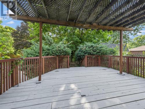 1021 Campbell, Windsor, ON - Outdoor With Deck Patio Veranda With Exterior