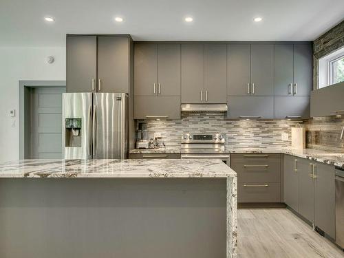 Cuisine - 1141 Ch. Tamaracouta, Morin-Heights, QC - Indoor Photo Showing Kitchen With Upgraded Kitchen