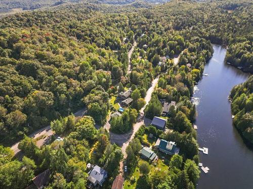 Aerial photo - 2118  - 2120 Mtée Des Quatre-Lacs, Saint-Adolphe-D'Howard, QC - Outdoor With Body Of Water With View