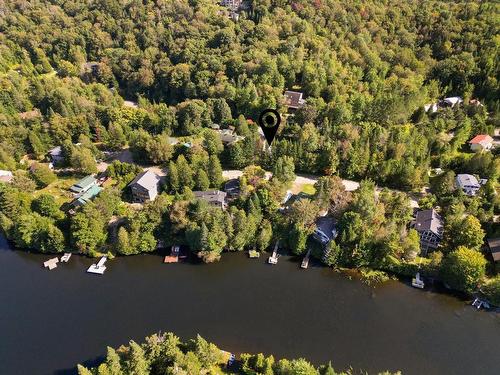 Aerial photo - 2118  - 2120 Mtée Des Quatre-Lacs, Saint-Adolphe-D'Howard, QC - Outdoor With Body Of Water With View