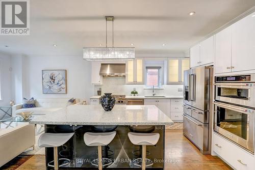 24 Stanhope Avenue, Toronto (Broadview North), ON - Indoor Photo Showing Kitchen With Stainless Steel Kitchen With Upgraded Kitchen