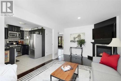 225 Golfview Drive, Amherstburg, ON - Indoor Photo Showing Other Room With Fireplace