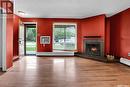 105 2911 Harding Street, Regina, SK  - Indoor Photo Showing Living Room With Fireplace 