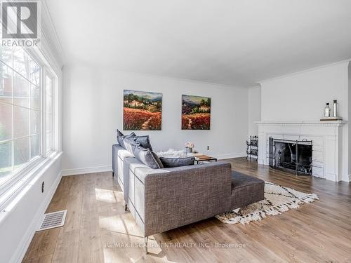 804 Shadeland Avenue, Burlington (Lasalle), ON - Indoor Photo Showing Living Room With Fireplace