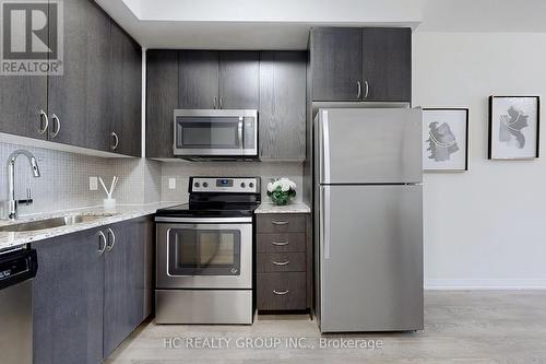 707 - 9560 Markham Road, Markham (Wismer), ON - Indoor Photo Showing Kitchen With Stainless Steel Kitchen With Upgraded Kitchen