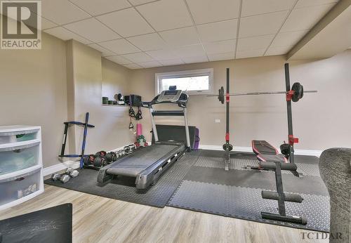 336 Government Rd S, Timmins, ON - Indoor Photo Showing Gym Room