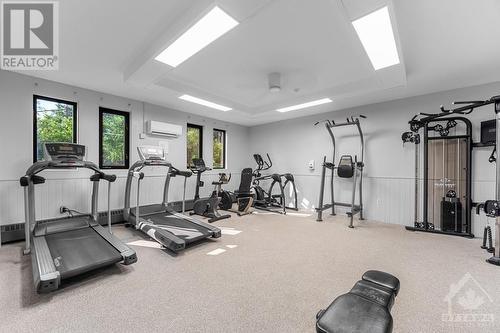 20 Chesterton Drive Unit#210, Ottawa, ON - Indoor Photo Showing Gym Room