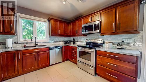 28 Tree Top Drive, St. John'S, NL - Indoor Photo Showing Kitchen With Double Sink