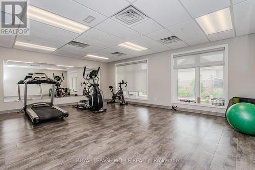 301 - 175 Commonwealth Street, Kitchener, ON - Indoor Photo Showing Gym Room