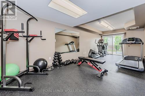 301 - 175 Commonwealth Street, Kitchener, ON - Indoor Photo Showing Gym Room