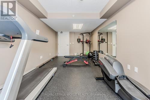 301 - 175 Commonwealth Street, Kitchener, ON - Indoor Photo Showing Gym Room