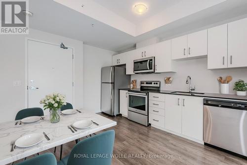 301 - 175 Commonwealth Street, Kitchener, ON - Indoor Photo Showing Kitchen With Stainless Steel Kitchen