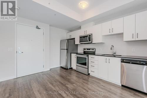 301 - 175 Commonwealth Street, Kitchener, ON - Indoor Photo Showing Kitchen With Stainless Steel Kitchen