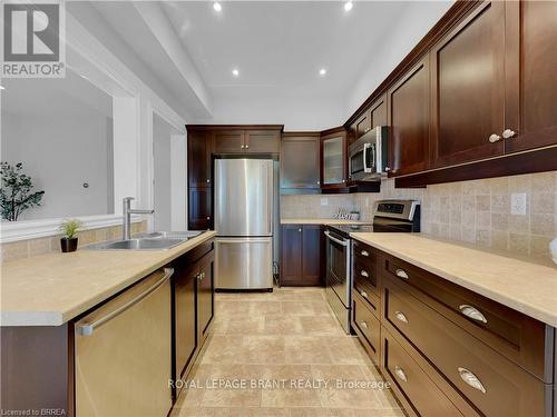 58 Myers Lane, Hamilton, ON - Indoor Photo Showing Kitchen With Double Sink