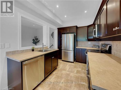 58 Myers Lane, Hamilton, ON - Indoor Photo Showing Kitchen With Double Sink