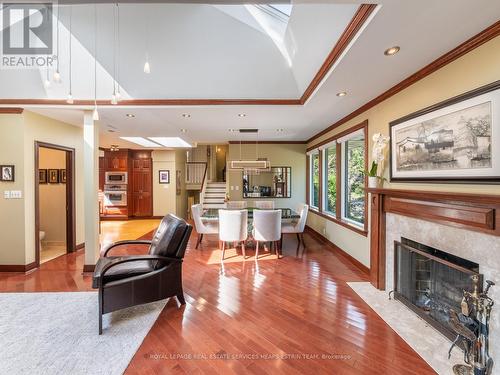 15 Heathbridge Park, Toronto (Leaside), ON - Indoor Photo Showing Other Room With Fireplace