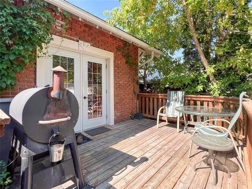 449 15Th Street, Brandon, MB - Outdoor With Deck Patio Veranda