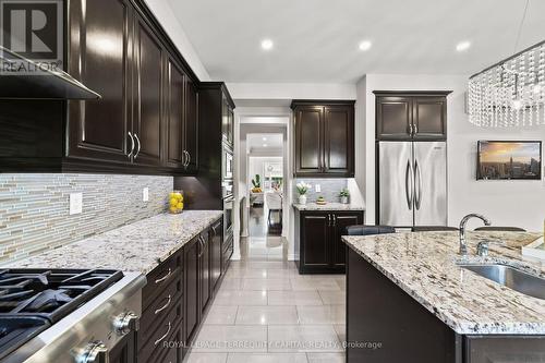 76 Upper Post Road, Vaughan, ON - Indoor Photo Showing Kitchen With Upgraded Kitchen