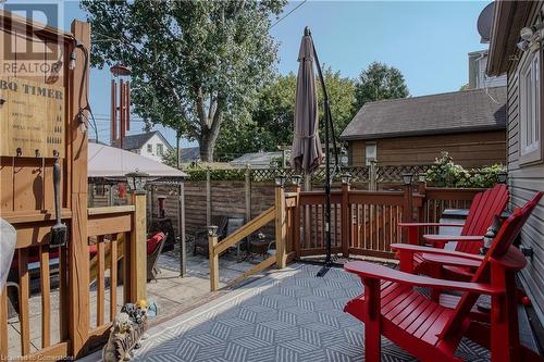 140 Park Row N, Hamilton, ON - Outdoor With Deck Patio Veranda With Exterior