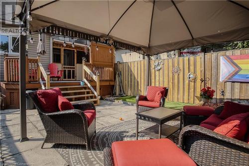 140 Park Row N, Hamilton, ON - Outdoor With Deck Patio Veranda With Exterior