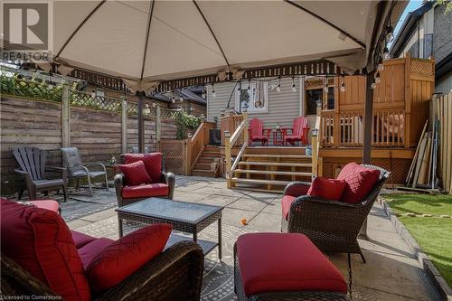 140 Park Row N, Hamilton, ON - Outdoor With Deck Patio Veranda With Exterior