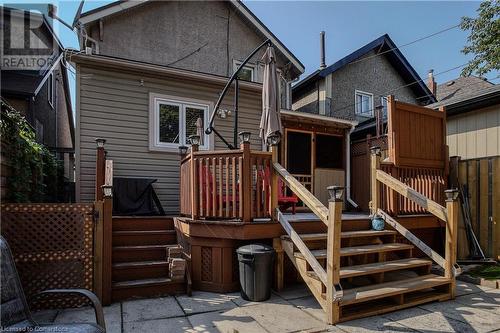 140 Park Row N, Hamilton, ON - Outdoor With Deck Patio Veranda