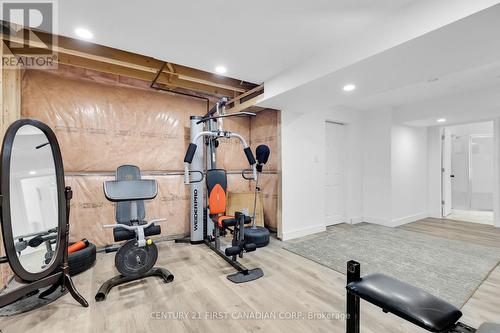 742 Guildwood Boulevard, London, ON - Indoor Photo Showing Gym Room