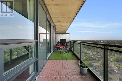 2109 - 100 John Street, Brampton (Downtown Brampton), ON - Outdoor With Balcony With View With Exterior