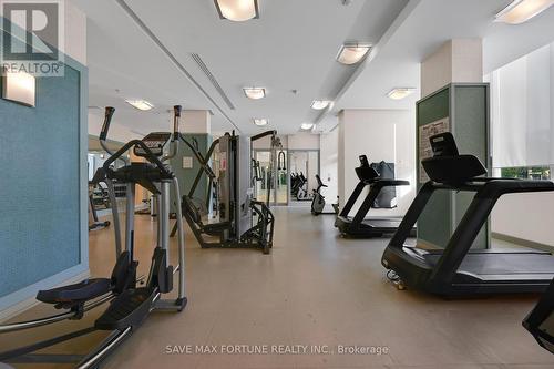 2109 - 100 John Street, Brampton (Downtown Brampton), ON - Indoor Photo Showing Gym Room