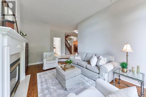 1688 Glenvista Drive W, Oakville (Iroquois Ridge North), ON - Indoor Photo Showing Living Room With Fireplace