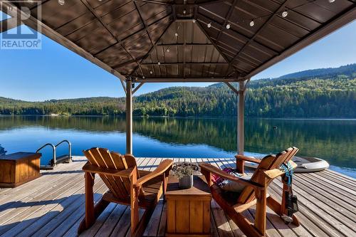 2388 Heffley Lake Road, Kamloops, BC - Outdoor With Body Of Water With Deck Patio Veranda With View With Exterior