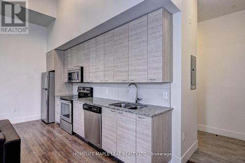 106 - 253 Albert Street W, Waterloo, ON - Indoor Photo Showing Kitchen With Stainless Steel Kitchen With Double Sink With Upgraded Kitchen