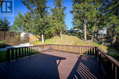 272 Alder Drive, Logan Lake, BC - Outdoor With Deck Patio Veranda