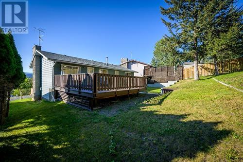 272 Alder Drive, Logan Lake, BC - Outdoor With Deck Patio Veranda