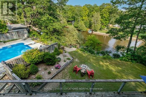 157 Woodland Drive, Wasaga Beach, ON - Outdoor With In Ground Pool