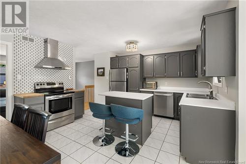 132 Tipperary Street, Shediac, NB - Indoor Photo Showing Kitchen With Double Sink