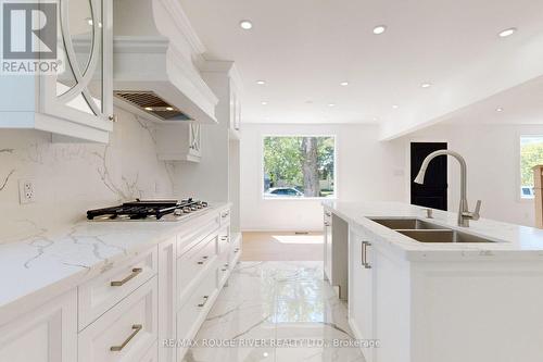 1619 Finch Avenue, Pickering (Village East), ON - Indoor Photo Showing Kitchen With Double Sink With Upgraded Kitchen