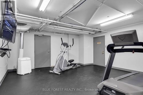 705 - 155 Kent Street, London, ON - Indoor Photo Showing Gym Room