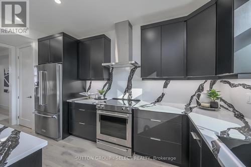 118 Timberwalk Trail, Middlesex Centre (Ilderton), ON - Indoor Photo Showing Kitchen