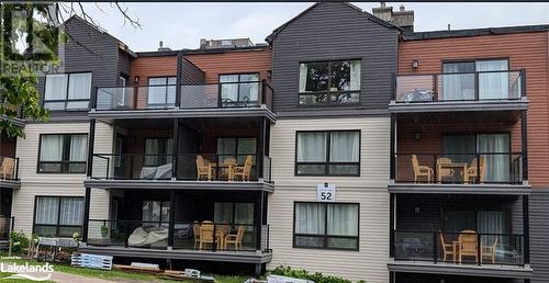 1235 Deerhurst Drive Unit# 52-307, Huntsville, ON - Outdoor With Balcony