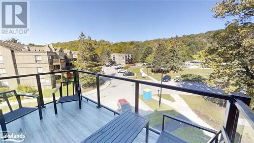 1235 Deerhurst Drive Unit# 52-307, Huntsville, ON - Outdoor With Balcony With View