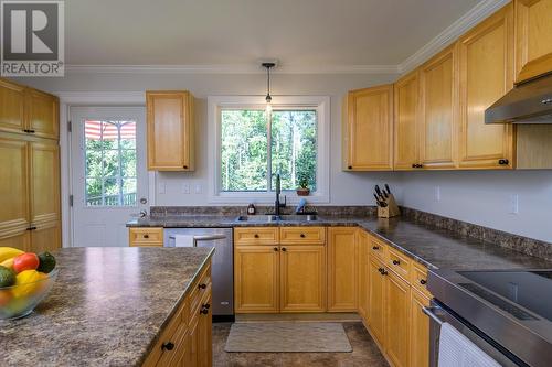 8780 Robson Road, Prince George, BC - Indoor Photo Showing Kitchen With Double Sink