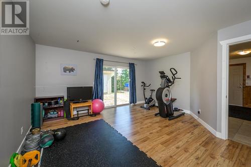 8780 Robson Road, Prince George, BC - Indoor Photo Showing Gym Room